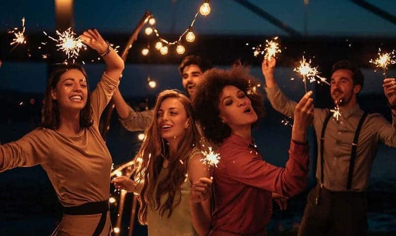 Anniversaire sur un bateau en croisière