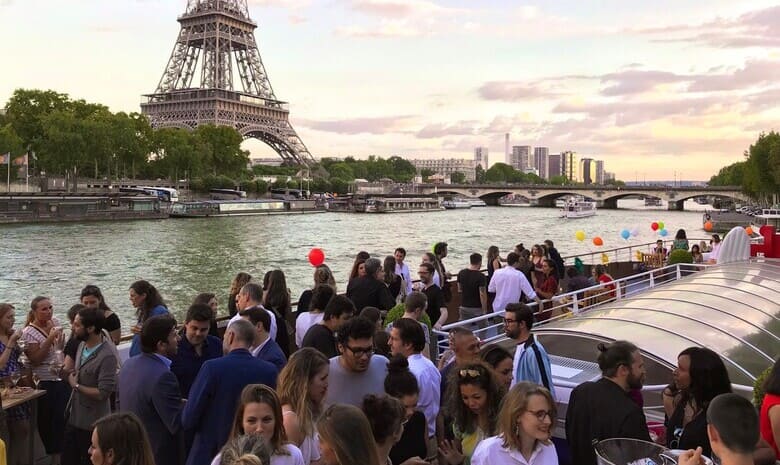 Afterwork sur le rooftop du Paris
