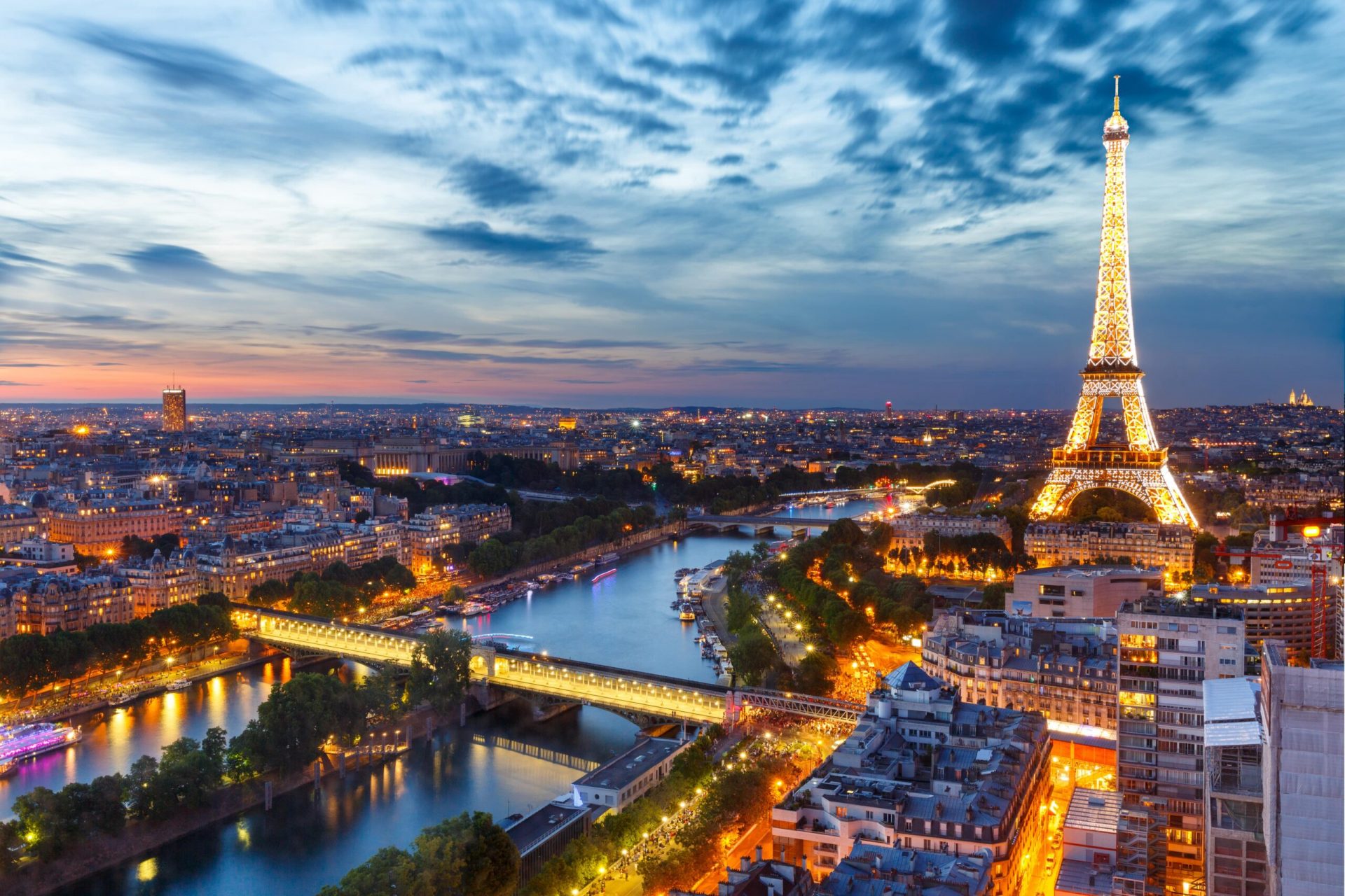 vue Paris nuit
