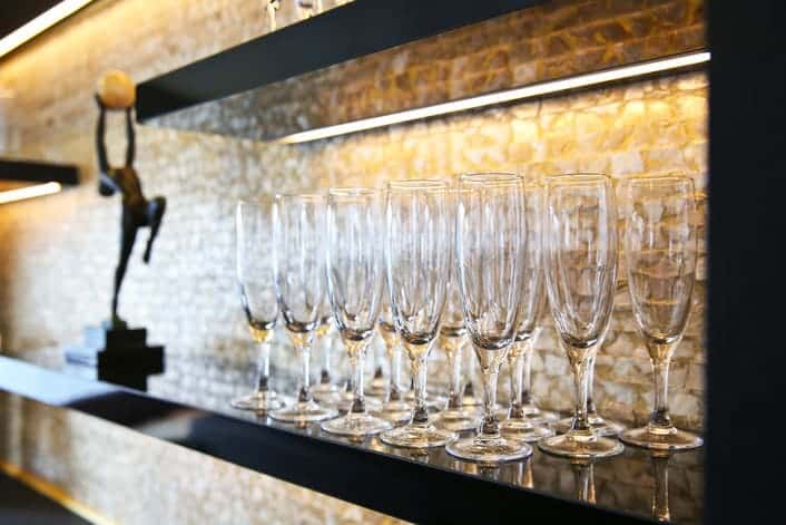 Coupes de Champagne sur le Signac