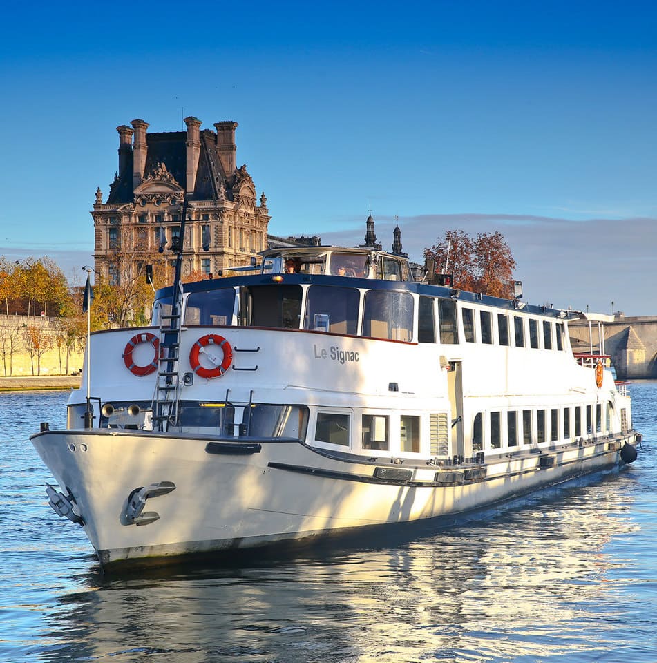 Le Signac en navigation sur la Seine