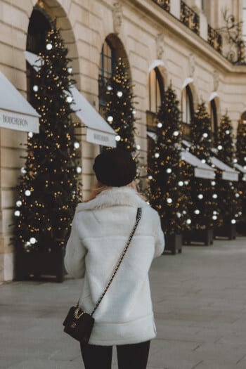 Noël dans les rues de Paris