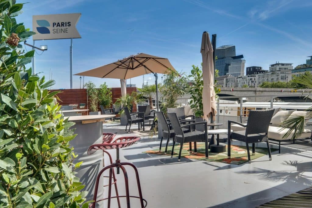 bar rooftop ponton paris seine