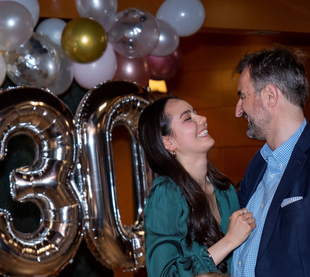 anniversaire sur un bateau