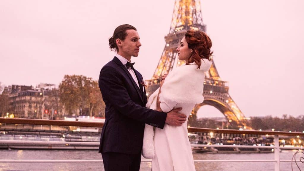 mariage sur un bateau a paris
