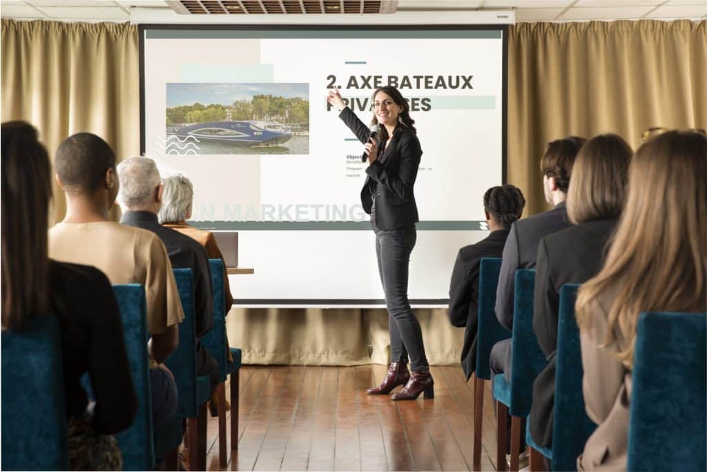 Presentation d'entreprise sur Ponton