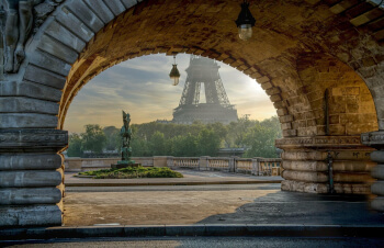 la ville de paris couleur automne