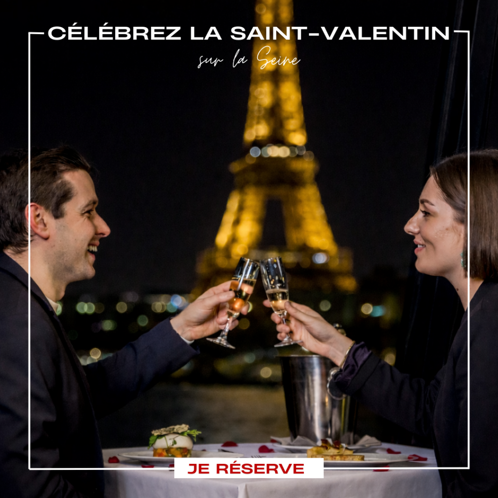 Saint Valentin - Diner croisière sur la Seine